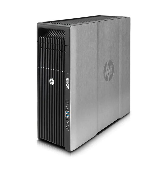HP Z620 Workstation Intel Xeon E5-1650 V2 [Hexa] 3.50GHz HDMI DVD 2x NVIDIA GeForce GT 610 8GB 240GB SSD