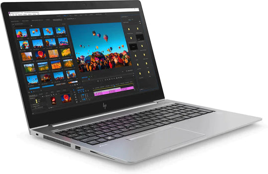 HP ZBook 15u G5 Mobile Workstation i7-8550U [Quad] 1.80GHz 15.6" FHD HDMI USB-C AMD Radeon PRO WX 3100 Mobile 16GB DDR4 512GB NVMe