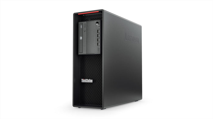 Lenovo ThinkStation P520 Intel Xeon W-2123 [Quad] 3.60GHz Tower USB-C DVD NVIDIA Quadro P4000 32GB DDR4 2x 240GB SSD