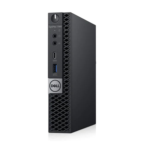 Dell OptiPlex 7060 Micro i5-8500T [Hexa] 2.10GHz USB-C DDR4 NVMe