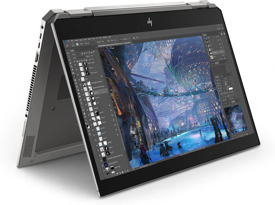 HP ZBook Studio x360 G5 i7-9850H [Hexa] 2.60GHz 15.6" FHD IPS TOUCH NVIDIA Quadro P1000 Mobile DDR4 NVMe