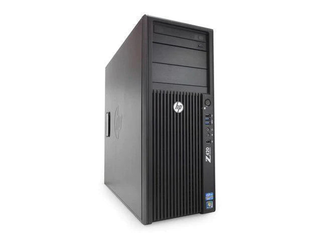 HP Z420 Tower Workstation i7-6700 [Quad] 3.40GHz DVD NVIDIA Quadro M2000 16GB DDR4 256GB NVMe + 1TB HDD