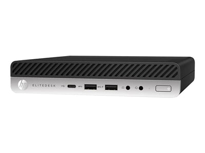HP EliteDesk 800 G5 Desktop Mini i5-9400T [Hexa] USB-C 1.80GHz USB-C DDR4 NVMe