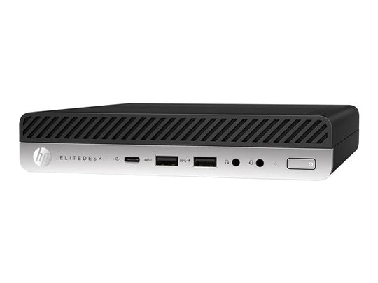 HP EliteDesk 800 G5 Desktop Mini i5-9500T [Hexa] USB-C 2.20GHz USB-C DDR4 SSD
