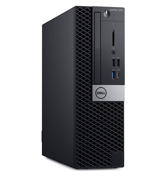 Dell OptiPlex 7070 SFF i7-9700 [Octa] 3.00GHz USB-C DDR4 NVMe DVD