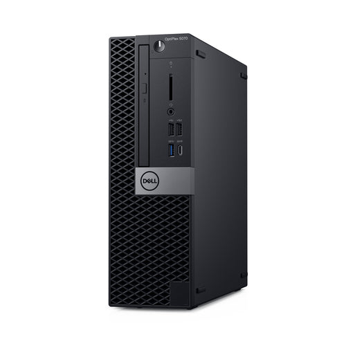 Refurbished Dell OptiPlex 5070 SFF i5-9500 [Hexa] 3.00GHz USB-C DDR4 NVMe DVD