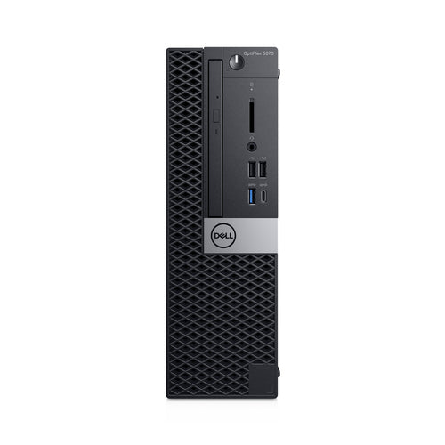 Refurbished Dell OptiPlex 5070 SFF i5-9500 [Hexa] 3.00GHz USB-C DDR4 NVMe DVD