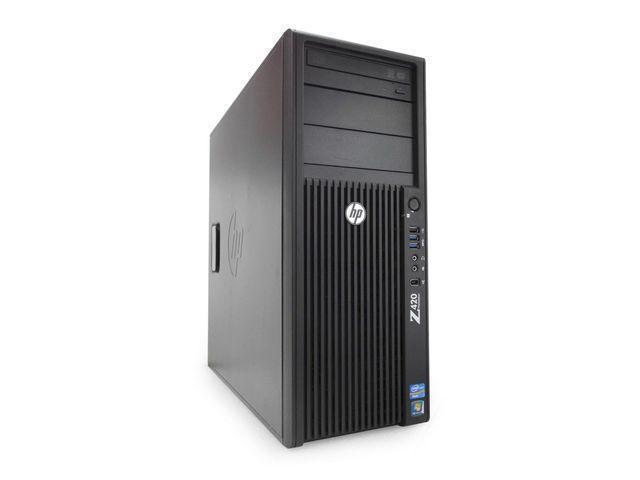 HP Z420 Workstation Intel Xeon E5-1620 [Quad] 3.60GHz NVIDIA Quadro 2000  DVD 32GB 1TB HDD