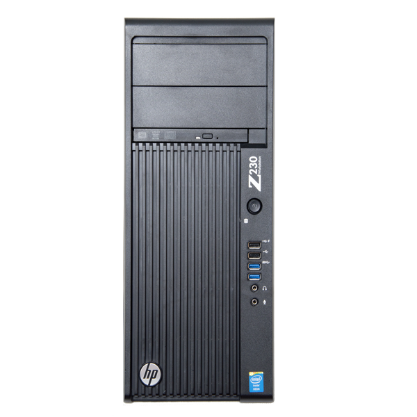 HP Z230 Tower Workstation E3-1271 v3 [Quad] 3.60GHz NVIDIA Quadro K2000 SSD DVD