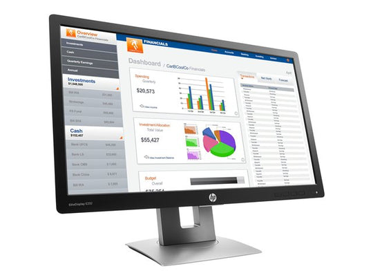 HP EliteDisplay E232 23" FHD IPS HDMI Monitor