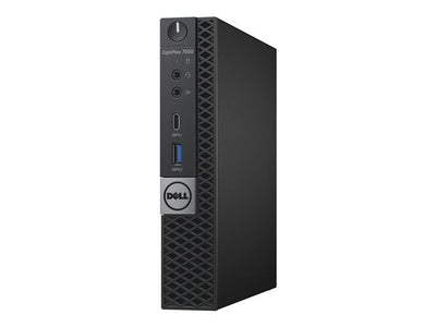 Dell OptiPlex 7050 Micro i5-7500T [Quad] 2.70GHz HDMI USB-C DDR4 SSD