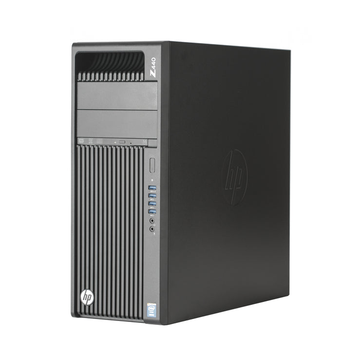 HP Z440 Workstation Intel Xeon E5-1630 v4 [Quad] 3.70GHz NVIDIA Quadro P4000 32GB DDR4 480GB SSD DVD