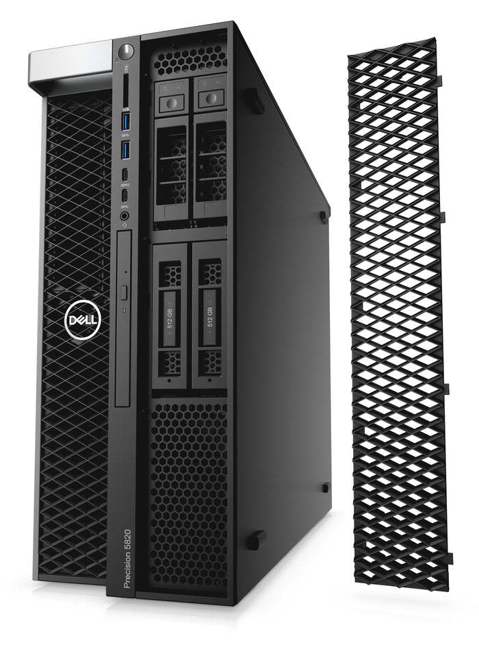 Dell Precision 5820 Tower Xeon W-2123 [Quad] 3.60GHz USB-C CNVIDIA Quadro P2000 32GB DDR4 480GB SSD