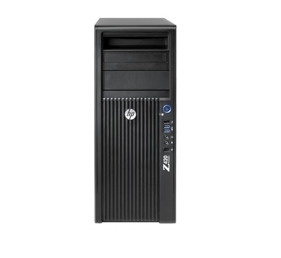 HP Z420 Workstation Intel Xeon E5-1620 [Quad] 3.60GHz NVIDIA Quadro 2000 DVD